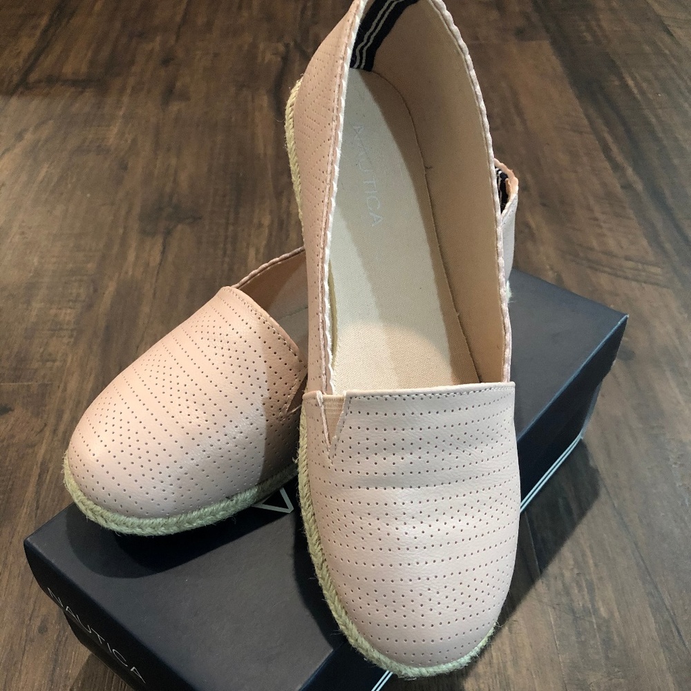 Nautica Mallorie Espadrille Sandal - Blush Pink